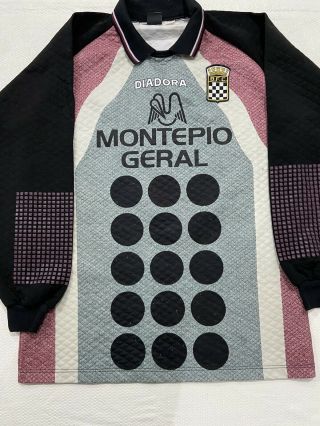 Boavista Fc Portugal Match Worn Shirt Jersey Maillot Rare Vintage 1 1999