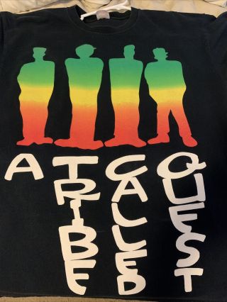 Rare A Tribe Called Quest Shirt Vintage Hip Hop York Beastie Boys Run Dmc