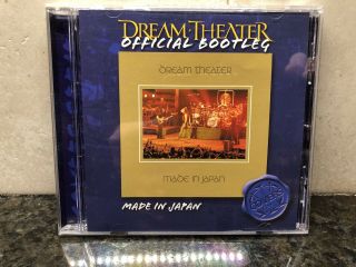 Dream Theater Official Bootleg Cd Rare Made In Japan Live 01/15/06