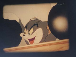 16mm Film Cartoon: The Bowling Alley - Cat - Tom & Jerry (1942)