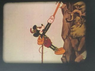 16mm Film Cartoon: Alpine Climbers (1936) Mickey,  Donald And Pluto