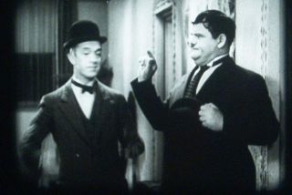 16mm Film - Unaccustomed As We Are - 1929 - Laurel & Hardy