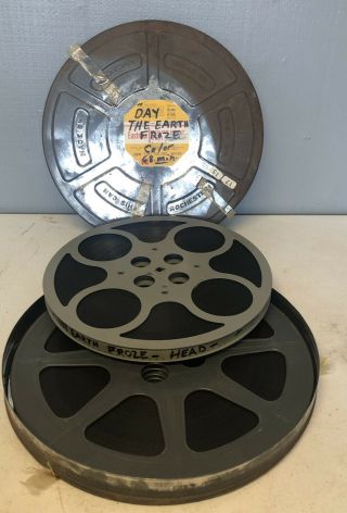 The Day The Earth Froze 1959 16mm Movie Reel Vintage Color Film 2 Reels Com