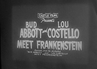 Abbott And Costello Meet Frankenstein (1948) (16mm Sound 400 