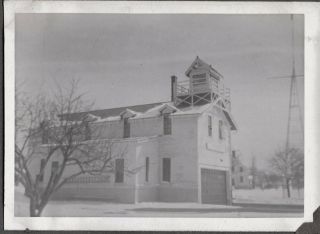 Vintage Photograph Coast Guard Station Tower Manistee Grand Haven Michigan Photo