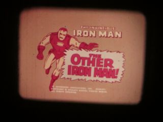 16mm Sound Tv Show 1966 Iron Man With The Mandarin 3 Part Show Vg 1200 