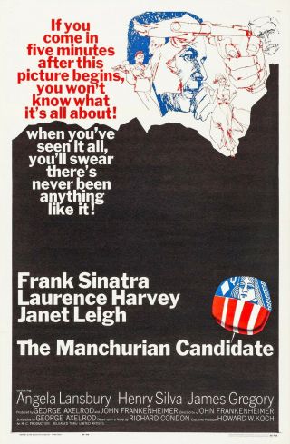 Rare 16mm Feature: The Manchurian Candidate (frank Sinatra / Laurence Harvey)