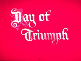 16mm Color/sound Feature Film - - " The Day Of Triumph " Story Of The Christ (1954)