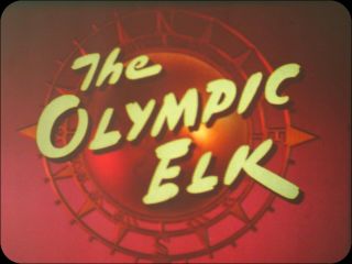 16mm The Olympic Elk 1951 Disney True - Life Adventure 22min