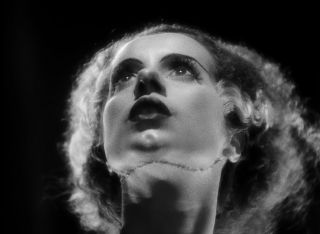 The Bride Of Frankenstein Black & White Closeup 3 8x10 Classic Portrait 3