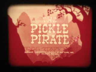 The Pickle Pirate - 16mm Color Cartoon - 1968 - Terrytoon Cartoon