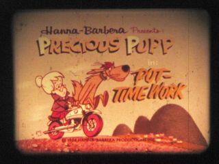 Pot - Time Work - 16mm Color Cartoon - Precious Pupp - 1966 - Hanna Barbera