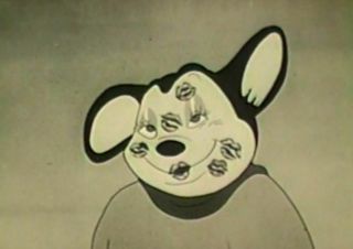 EXC ORIG MIGHTY MOUSE SHOW 4 TERRYTOONS 16MM BW TALE OF A DOG,  LOVES LABOR WON, 3