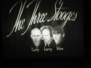 16mm Haif - Wits Holiday Three Stooges 1947