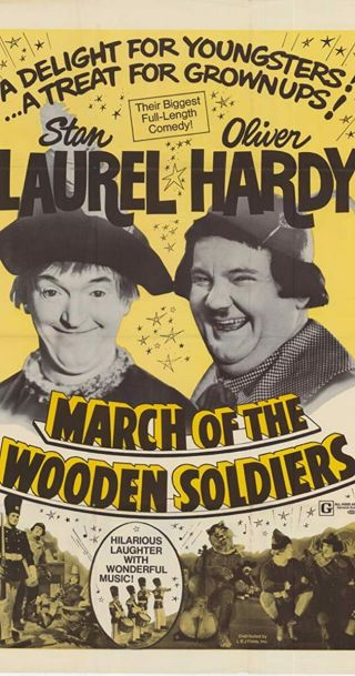 16mm March Of The Wooden Soldiers Laurel & Hardy Last 42 Min & Dupe