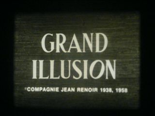 16mm Sound - " Grand Illusion " - 1937 - Jean Renoir - Complete Feature On 3 1600 