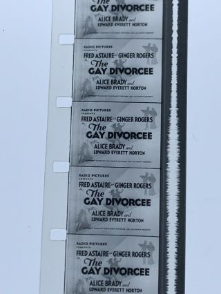 16mm Feature: The Gay Divorcee (1934) Fred Astaire & Ginger Rogers