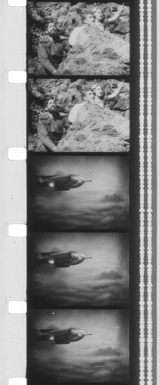 16mm Vintage Sci - Fi Feature ROCKET SHIP (1936) Buster Crabbe as FLASH GORDON 3