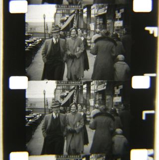 Vtg 1930s 16mm Amateur B,  W Film Home Movie Harrisburg Pa Capitol Street Scenes