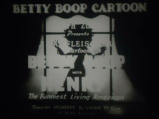 16mm Betty Boop & Henry Cartoon 1935