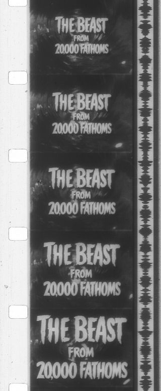 16mm Classic Creature Feature The Beast From 20,  000 Fathoms (1953) Harryhausen