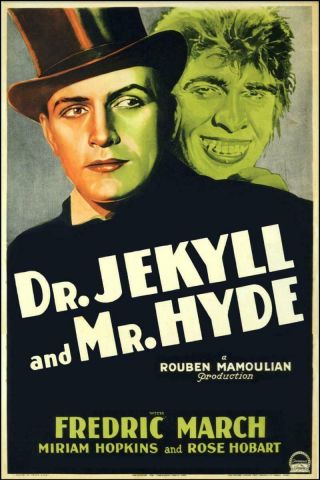 Rare 16mm Feature: Dr.  Jekyll And Mr.  Hyde (fredric March) 1931 Pre - Code Horror