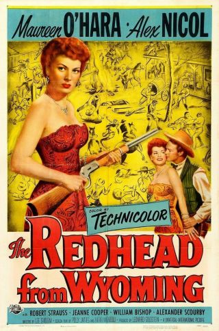 Rare 16mm Feature: The Redhead From Wyoming (i B Technicolor) Maureen O 