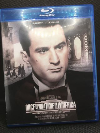 Once Upon A Time In America Extended Directors Cut Rare Oop Out Of Print Deniro