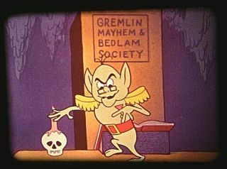 Goodie The Gremlin (1961) 16mm Cartoon Short Modern Madcap Color