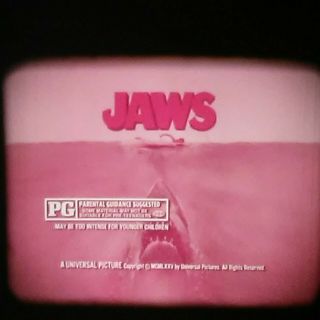 16mm Jaws Tv Spot From 1975 - Rare Universal Pictures
