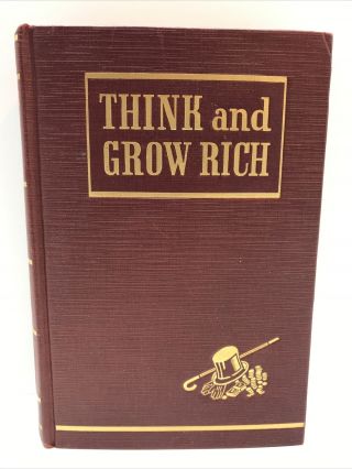 Napoleon Hill Think And Grow Rich 1945 Rare 1948 Printing Carnegie