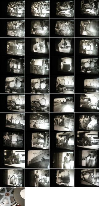 16 mm Film 1959 USA Dixie Luky Strike Tabak Ernte,  Arbeit Farm - Antique Movie 2