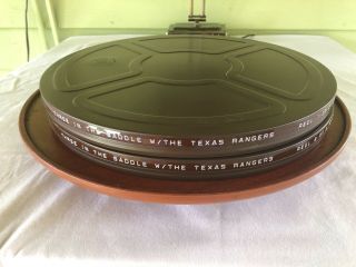 16mm Film Three In The Saddle W/ The Texas Rangers B Western Movie Ritter