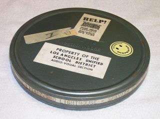 16mm Film " The Little Red Lighthouse " Spanish Version - 400 Foot Reel