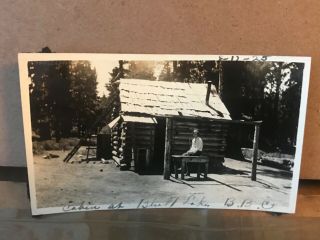1925 Cabin At Bluff Lake Big Bear Lake California Built 1885