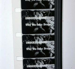 16mm " Understanding Why We Take Drugs " 1971 Drug Abuse Film