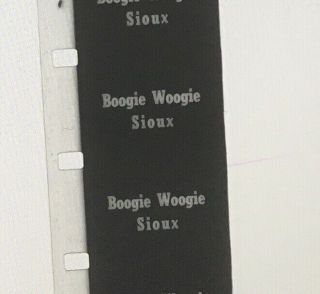 16mm Cartoon Boogie Woogie Sioux Walter Lantz Jazz Cartoon And 1200’ Reel