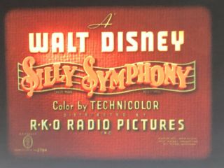 16mm Film Cartoon: Woodland Cafe (1937) Silly Symphonies