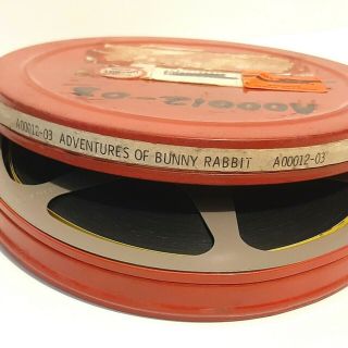 16mm Film Adventures Of Bunny Rabbit B&w 1937 Encyclopedia Britannica School