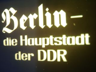 16mm Soviete Documentary " Berlin Capital Of Ddr " Film B/w Movie Germany Gdr