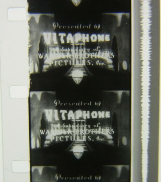 Vtg 1930 16mm VITAPHONE Sound Movie SHORT FILM Roseland RUTH ETTING Jazz Singer 2