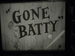 16mm Gone Batty Warner Bros Cartoon B/w
