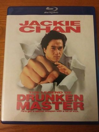 The Legend Of Drunken Master (blu - Ray Disc,  2009) Oop Rare Jackie Chan Classic