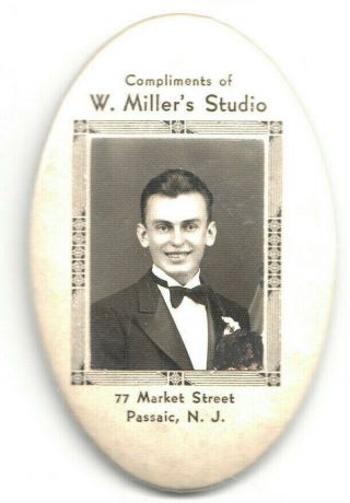 Passaic Jersey Pocket Mirror - W.  Miller 