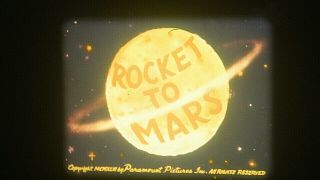 Popeye - Rocket To Mars (1946) 16mm Cartoon Short