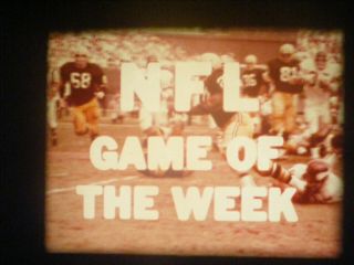 16mm Sound - Nfl Game Of The Week - Vikings Beat Packers - September 1968