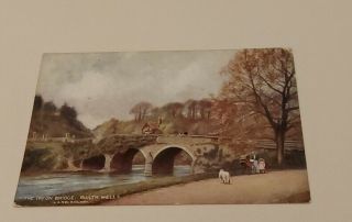Vintage Postcard Of Builth Well
