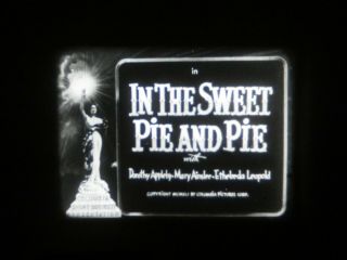 16mm Sound Short 3 Stooges " In The Sweet Pie And Pie " 800 
