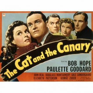 16mm Feature Film The Cat And The Canary (1939)