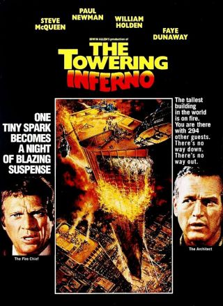 16mm Feature Film Preview " The Towering Inferno " 1974 308 - G19